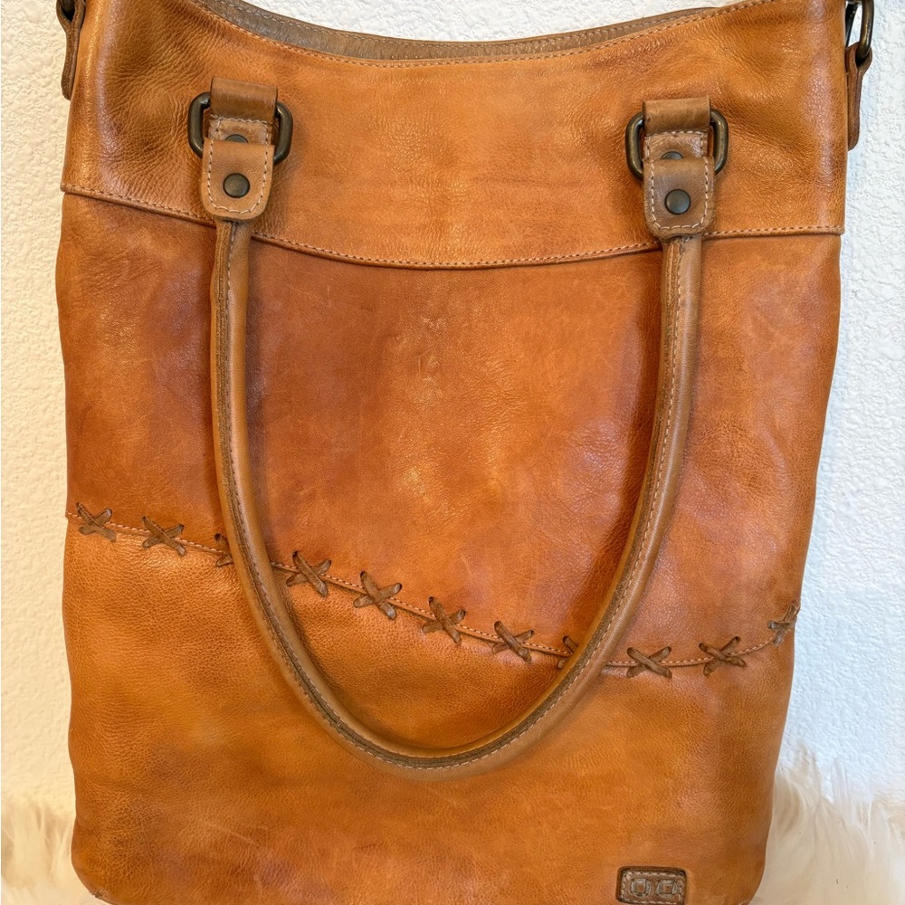 Bed Stu Celta whip stitch leather bag